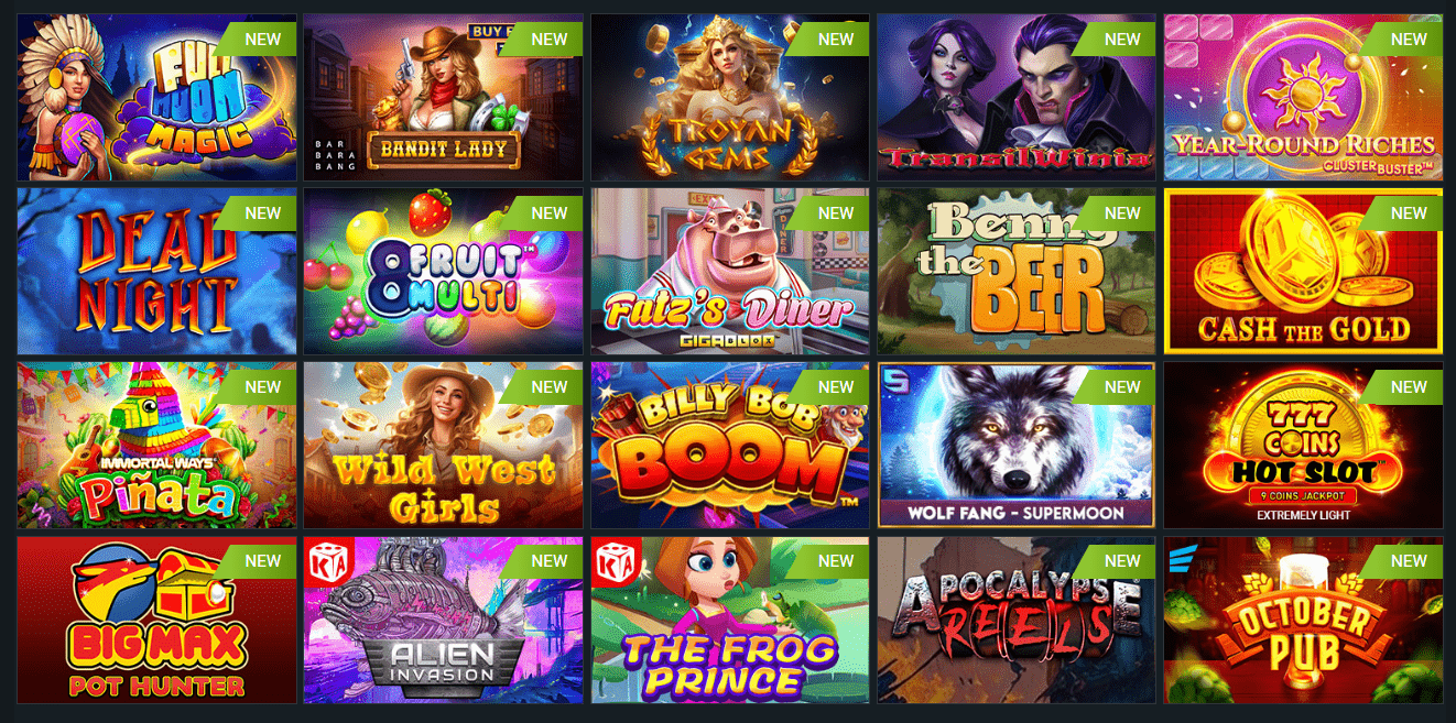 Tragamonedas de casino Betwinner