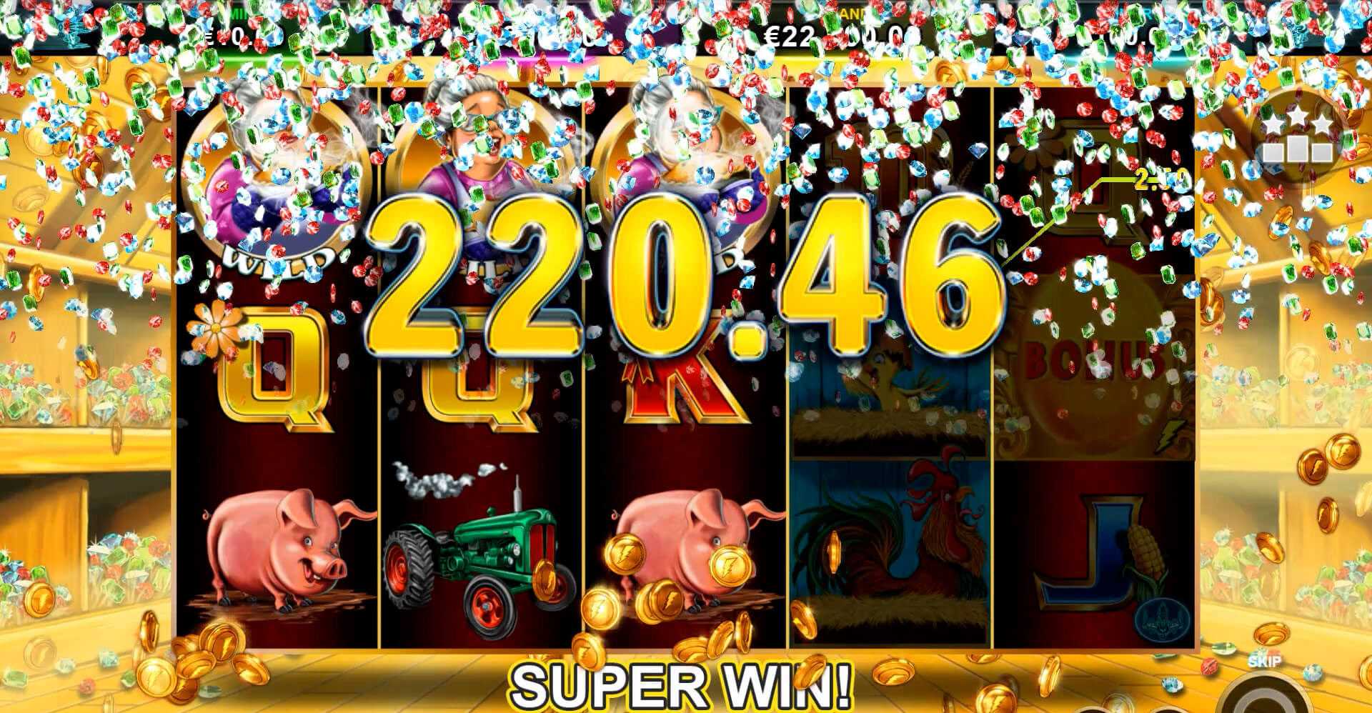 Bonos en Stellar Cash Chicken Fox 5X Skillstar