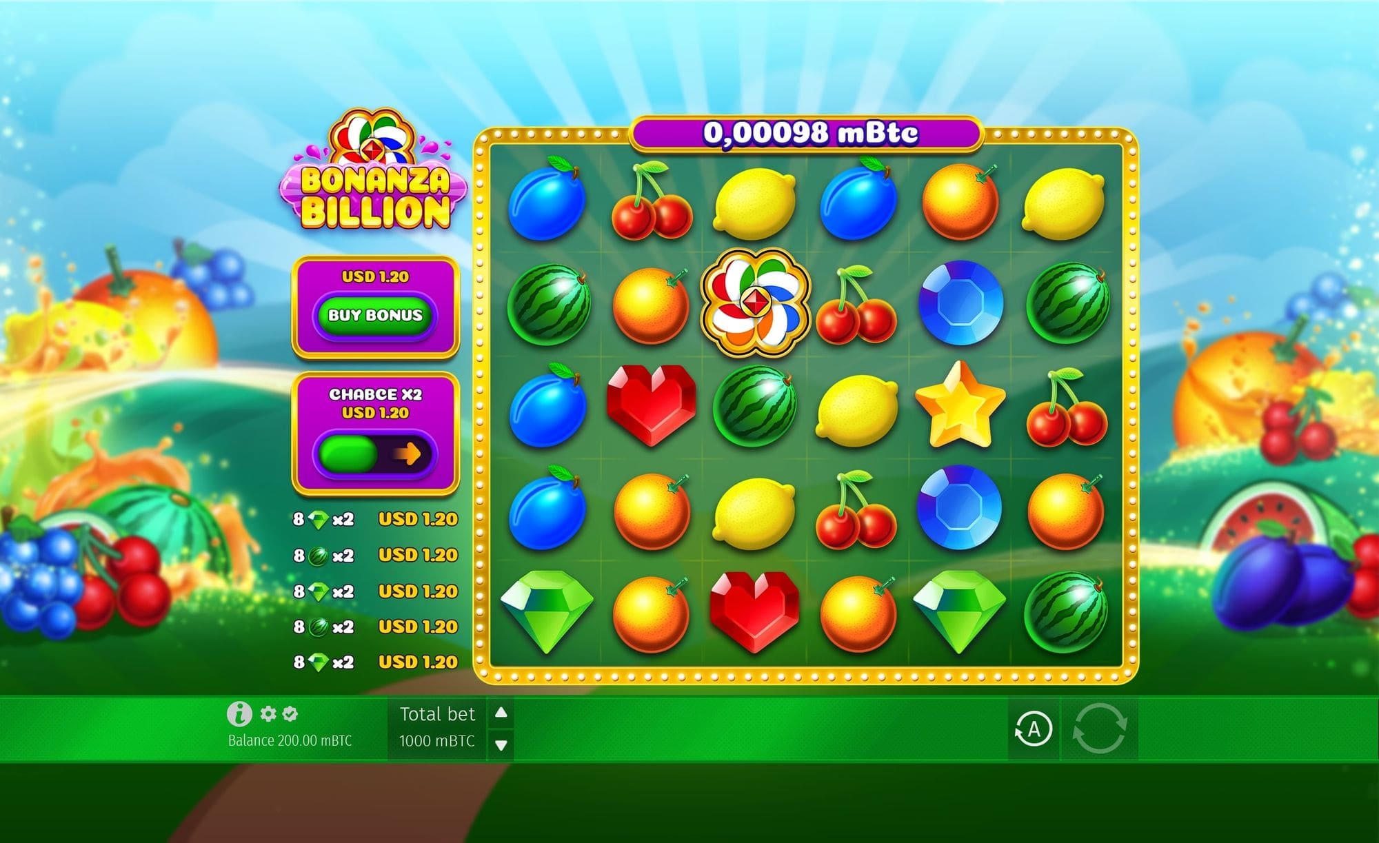 Jackpots de Bonanza Billion