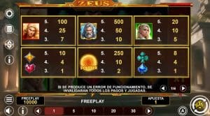 Juego Zeus Legend Of Gods