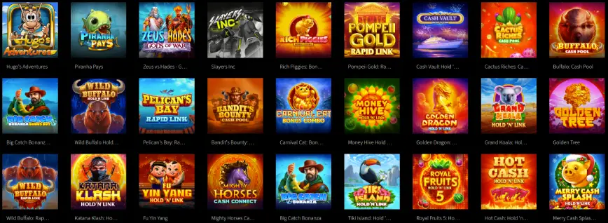 Juegos en Mirax Casino Chile