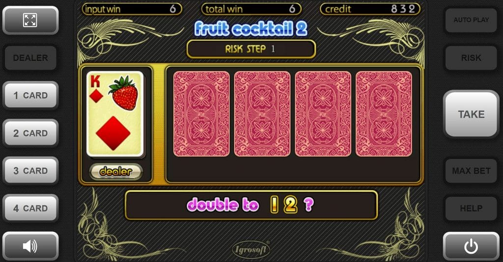 Ronda de riesgo en Fruit Cocktail 2