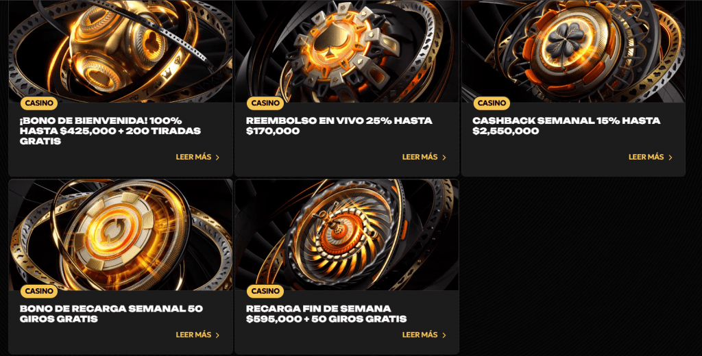 Bonos en Spinsy Casino