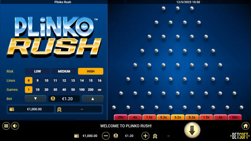 Plinko Rush Gratis
